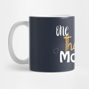 One Thankful Mommy in thanksgiving Mug